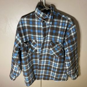 Vintage Flannel puffer